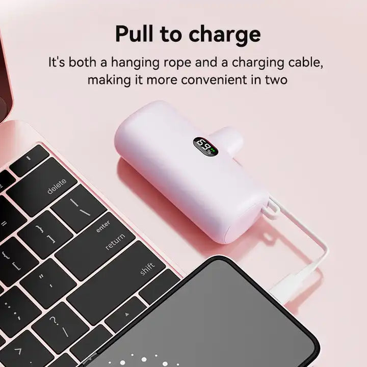 PowerCapsule- Έξυπνο Powerbank για Android και IPhone 5000mAh