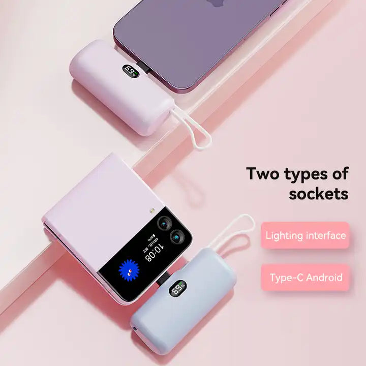 PowerCapsule- Έξυπνο Powerbank για Android και IPhone 5000mAh